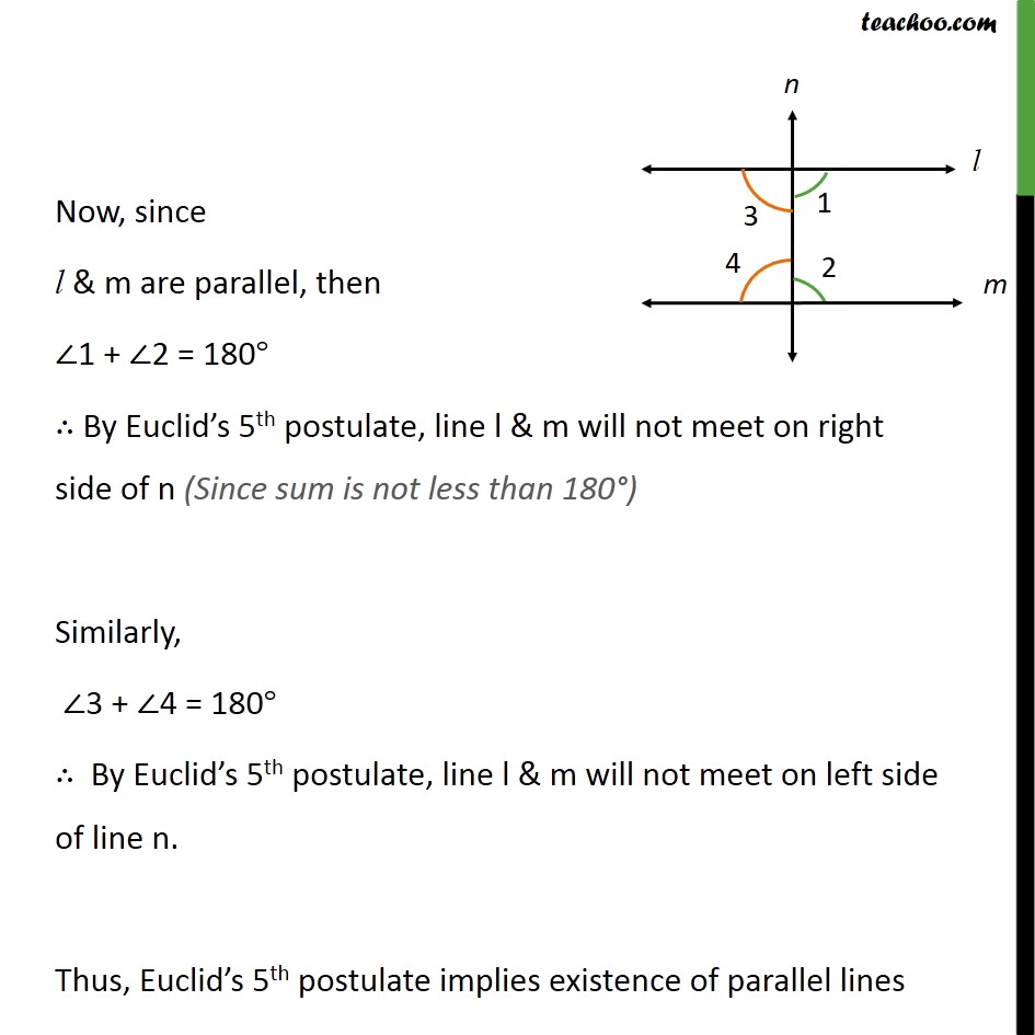does Euclid's fifth postulate imply the existence of parallel lines explain 2.JPG